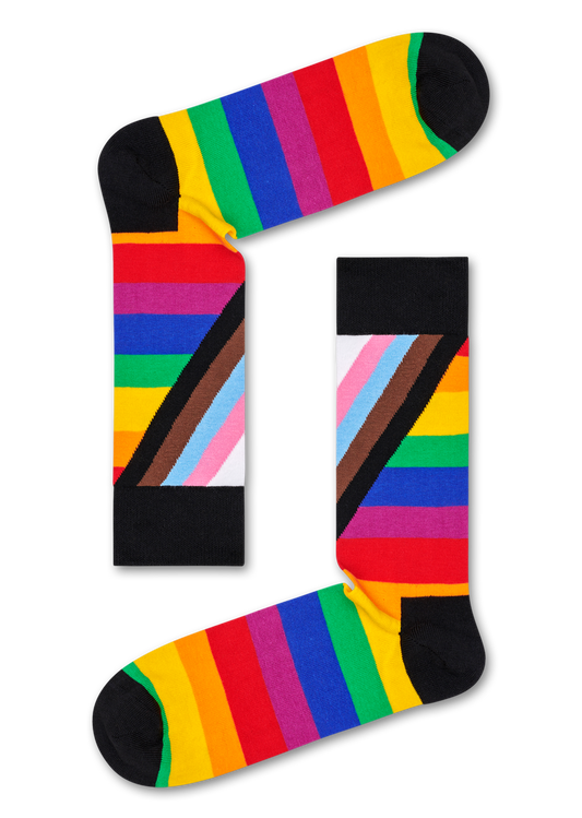 Happy Socks x Phluid: Flag Crew Sock