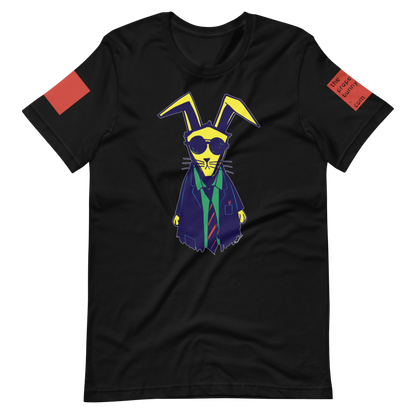 The Proper Bunny: The Proper Bunny In Color Graphic Tee
