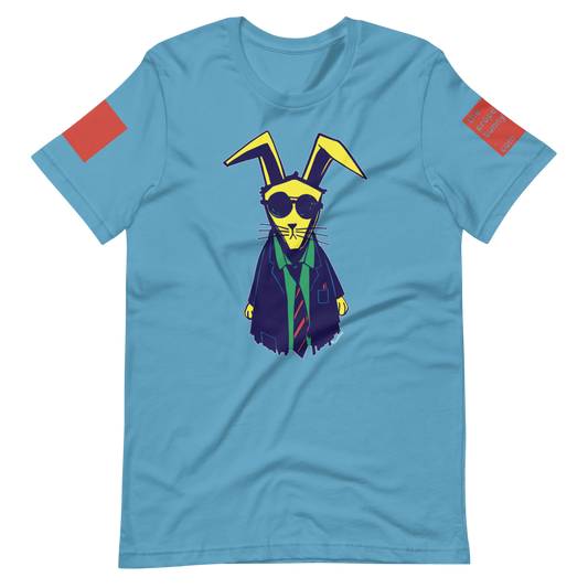 The Proper Bunny: The Proper Bunny In Color Graphic Tee