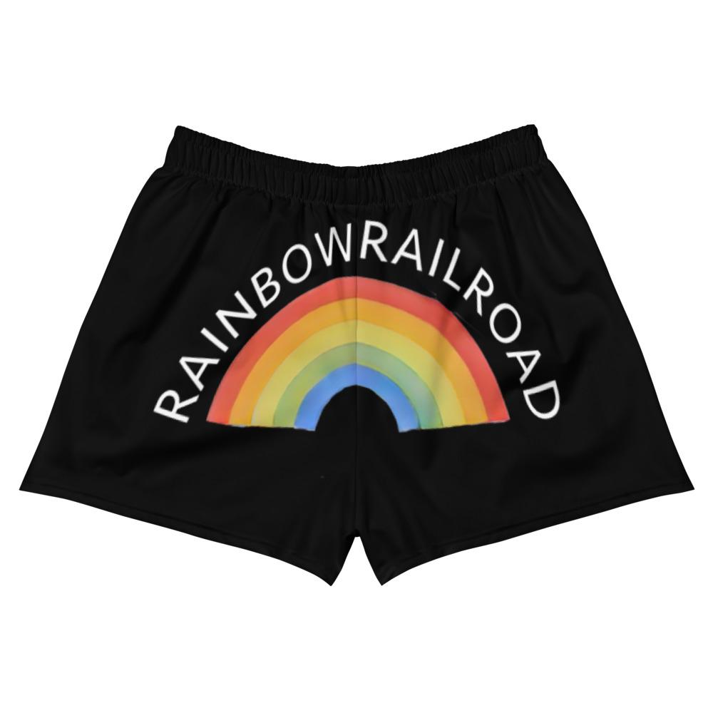 UrbanCoolab: Rainbow Railroad: RR - 'Arch' Shorts (Black)