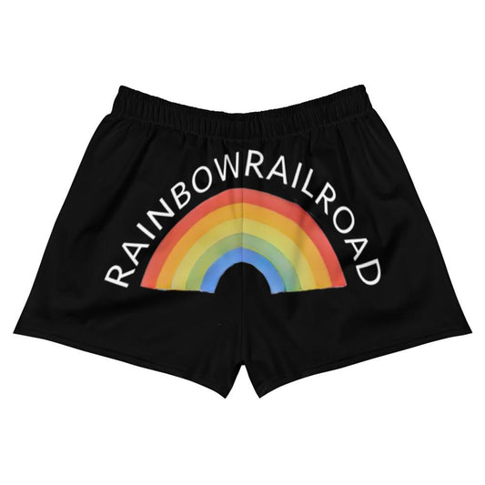 UrbanCoolab: Rainbow Railroad: RR - 'Arch' Shorts (Black)