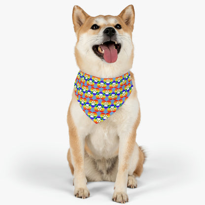 Pride Paws Pet Bandana Collar