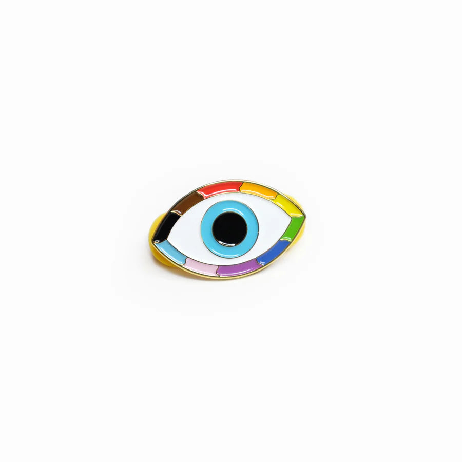 Queer Evil Eye Pin